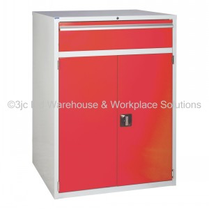 Euroslide Storage Cabinet 1 Drawer & Cupboard 1200mm